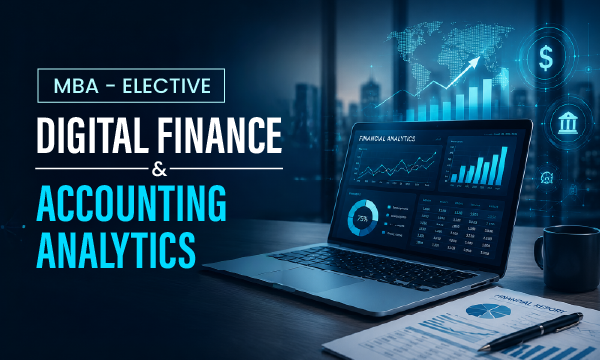 MBA - Elective Digital Finance & Accounting Analytics